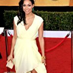 Fourth pic of Rosario Dawson posing at Screen Actors Guild Awards