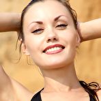 First pic of Babe Strips On Pebbles