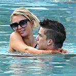 Second pic of Paris Hilton sexy swimsuit out of the pool