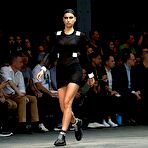 Fourth pic of Irina Shayk at Givenchy fashion show in Paris