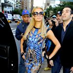 Third pic of Paris Hilton at Mercedes-Benz fashion week