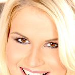 Second pic of Sex Previews - Charlotte Flame wild blonde masturbating in leopard print lingerie and garter stockings