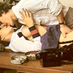 Second pic of Two seventies couples working on some sex tests!