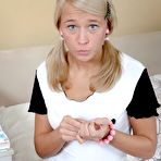 First pic of TeenCoreClub - Blonde Teen Pussy Dicked And Cummed