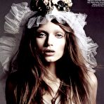 Fourth pic of Abbey Lee Kershaw topless and fully nude