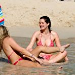 Fourth pic of Helen Flanagan sexy in bikini on the beach in Majorca