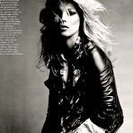Fourth pic of Kate Moss sexy and topless mag photos