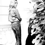 Second pic of Kate Moss sexy fashion photoshoot