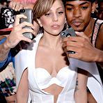 First pic of Lady Gaga shows legs and cleavage