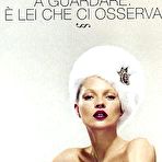 Fourth pic of Kate Moss sexy and topless mag scans