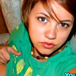 First pic of Real amateur girlfriends having sex Tight body brunette teen gets her shaved pussy fucked hard