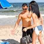 Second pic of 8th Street Latinas This latina looks like a model and gets her pussy railed