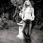 Third pic of Kate Moss sexy and topless b;ack-&-white scans