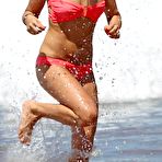 Third pic of Ashley Tisdale sexy in pink bikini candids on Hawaii