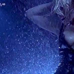 Third pic of Pamela Anderson sexy and naked HD caps from Barb Wire