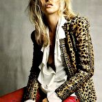 First pic of Kate Moss sexy and topless posing scans