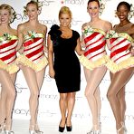 Third pic of Jessica Simpson in tight black dress paparazzi shots