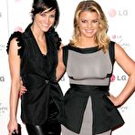 Second pic of Jessica Simpson hard nipples under tight short dress paparazzi shots