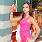 First pic of 8th Street Latinas Awesome sexy latina girl delivers her round juicy breasts