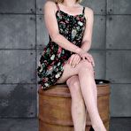 First pic of SexPreviews - Mona Wails blonde milf with small tits is bound her ass and mouth toyed