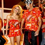 Fourth pic of Pamela Anderson shows her legs at Brahma VIP Party in Rio de Janeiro