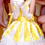 Second pic of Teens from Tokyo Japanese teen in a bukkake porno!