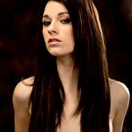 First pic of Hot Nude Chick With Long Hair Shows Pink