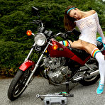 Second pic of GREASE MONKEY with Malena Morgan - ALS Scan