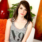 First pic of 
      Emily Grey exposes her tiny titties and her pink snatch
    