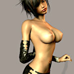 Fourth pic of 3D rendedered hot sexy virtual girls