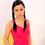 First pic of Double Teamed Teens - Young Brunette In Pigtails DPed