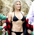 First pic of LeAnn Rimes in black bikini photoshoots
