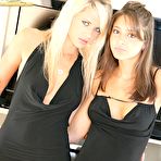 Second pic of Annabelle Angel - Annabelle Angel takes her slutty black dress off and fucks with her horny lover