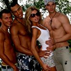 First pic of Three cocks served by one cutie - hardfucktales.com