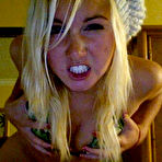 Fourth pic of Sex girlfriend pics :: Sexy teen girl sucks cock in front of camera 