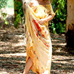 First pic of Emily 18 - Attractive blonde babe Emily 18 takes off her yellow dress and shows her body.