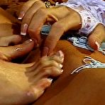 Second pic of FetishDolls.com | Bondage & Lesbian Fetish Videos, Kinky Fetish Girls, 
Kinkiest Lesbian Fantasies, featuring boot and heel worship, sexy smoking, spankings 
and nipple torment, and tons of sloppy wet strap-on sex and anal play