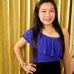 First pic of Petite and Horny Thai girl gets a white cock treat in his hotel room