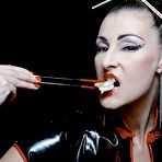 First pic of FetishDolls.com | Bondage & Lesbian Fetish Videos, Kinky Fetish Girls, 
Kinkiest Lesbian Fantasies, featuring boot and heel worship, sexy smoking, spankings 
and nipple torment, and tons of sloppy wet strap-on sex and anal play