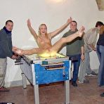 Fourth pic of Trashed Girl Friends: Naked sexy amateurs showing off their sweet shaved pussies