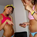 Second pic of Real amateur girlfriends having sex Tight body brunette teen gets her shaved pussy fucked hard