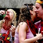 Second pic of Trashed Girl Friends: Amateur pics of horny girls being caught doing nasty things