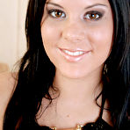 First pic of Madison Parker - Madison Parker takes her cute black skirt on the bed and then fingers her hungry muff