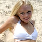 Fourth pic of Skye loves to tease in her tiny bikini