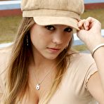 First pic of Dawson Miller - Even when enjoying a walk, Dawson Miller never misses a chance to caress her boobs.