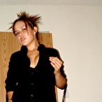 First pic of Sex girlfriend pics :: Hot brunette posing in underware then fucking and.. 