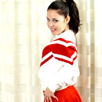 First pic of Valerie Cortez - Valerie Cortez strips her slutty mini skirt before the camera and shows us her booty