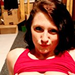 Third pic of Freckles 18 Strips Naked After A Workout