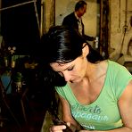 First pic of Whipping of pussy and nipples