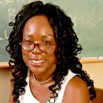 Fourth pic of Chubby Loving - Bigtits Ebony BBW Spreads In Classroom